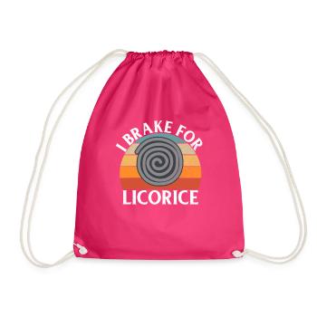 Cadeaux de réglisse - Sac de sport léger - fuchsia - Devant