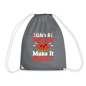 Melon Poison - Sac de sport léger - gris - Devant