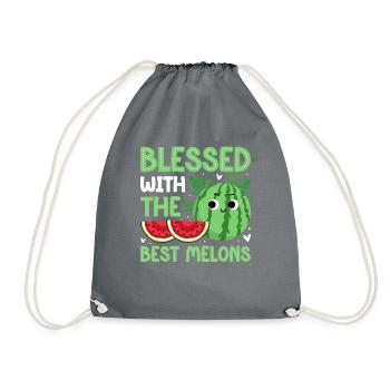 Melon Poison - Sac de sport léger - gris - Devant