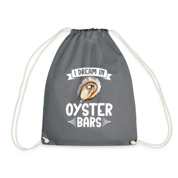Oyster Gifts - Turnbeutel - Grau - Vorne