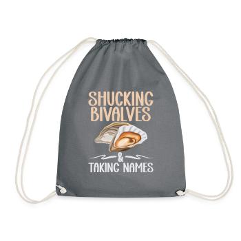 Oyster Gifts - Turnbeutel - Grau - Vorne