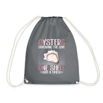 Oyster Gifts - Turnbeutel - Grau - Vorne