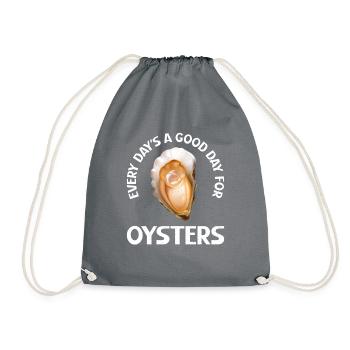 Oyster Gifts - Turnbeutel - Grau - Vorne