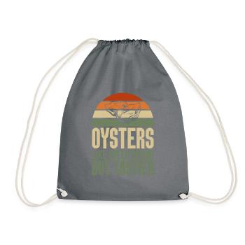 Oyster Gifts - Turnbeutel - Grau - Vorne