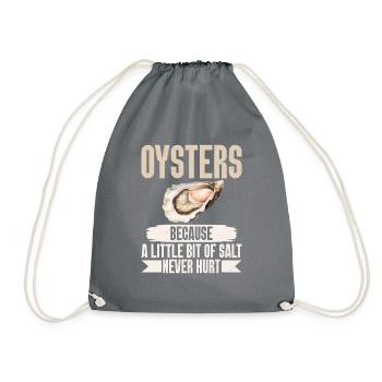 Oyster Gifts - Turnbeutel - Grau - Vorne