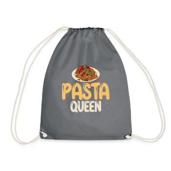 Cadeaux pour les amateurs de pâtes - Sac de sport léger - gris - Devant