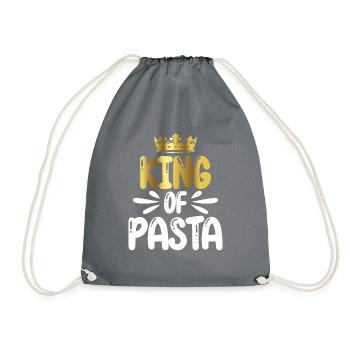 Cadeaux pour les amateurs de pâtes - Sac de sport léger - gris - Devant