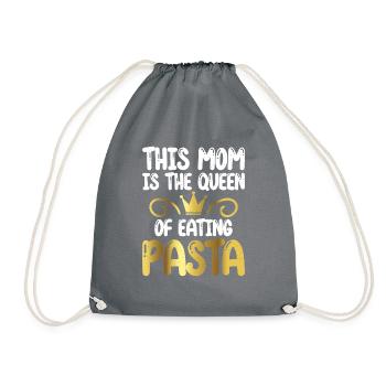 Cadeaux pour les amateurs de pâtes - Sac de sport léger - gris - Devant