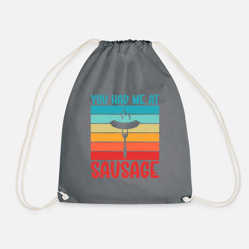 Sausage Lover - Turnbeutel - Grau