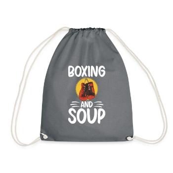 Soup Lovers Gifts - Turnbeutel - Grau - Vorne