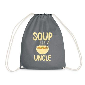 Soup Lovers Gifts - Turnbeutel - Grau - Vorne
