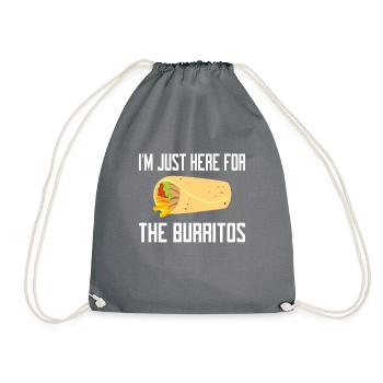 Burrito Gift - Turnbeutel - Grau - Vorne