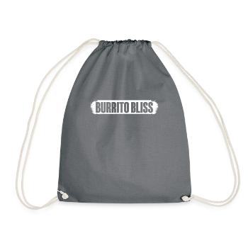 Cadeau Burrito - Sac de sport léger - gris - Devant