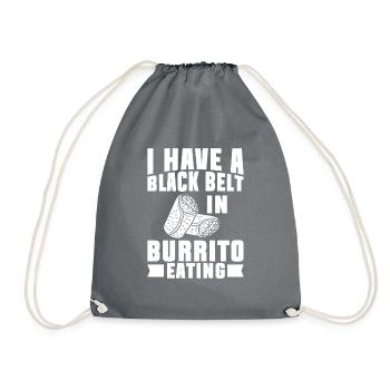 Cadeau Burrito - Sac de sport léger - gris - Devant