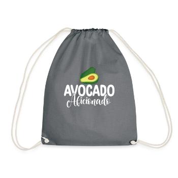 Avocado Gifts - Drawstring Bag - grey - Front