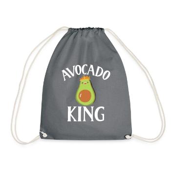 Avocado Gifts - Drawstring Bag - grey - Front