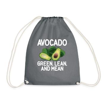 Avocado Gifts - Drawstring Bag - grey - Front