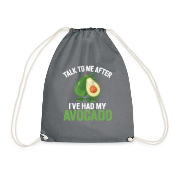 Avocado Gifts - Turnbeutel - Grau - Vorne