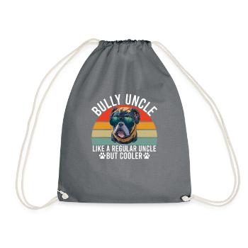 American Bully Gifts - Turnbeutel - Grau - Vorne