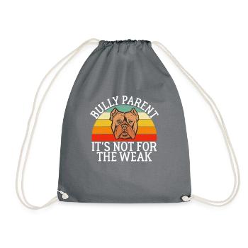 Cadeaux American Bully - Sac de sport léger - gris - Devant