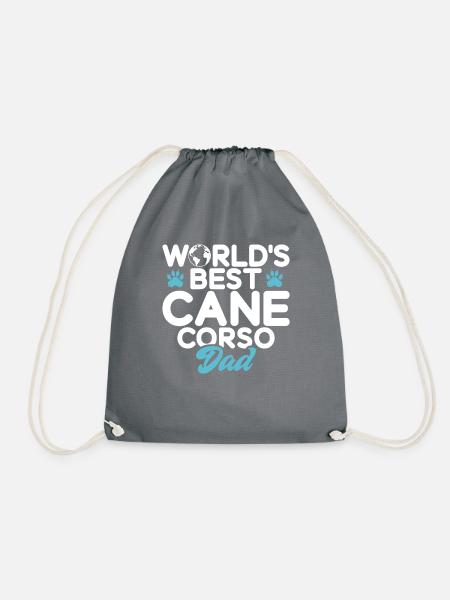 Cane Corso Gifts - Turnbeutel - Grau