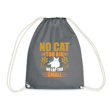 Cat Grandpa Gifts - Turnbeutel - Grau - Vorne