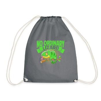 Chameleon Gifts - Turnbeutel - Grau - Vorne