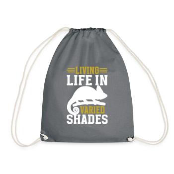 Cadeaux Caméléon - Sac de sport léger - gris - Devant