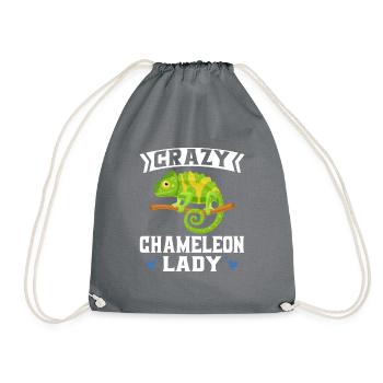 Chameleon Gifts - Turnbeutel - Grau - Vorne