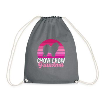 Chow Chow Gifts - Turnbeutel - Grau - Vorne