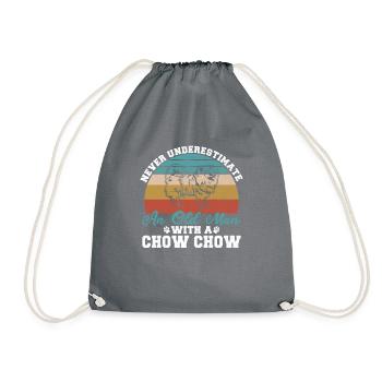 Cadeaux Chow Chow - Sac de sport léger - gris - Devant