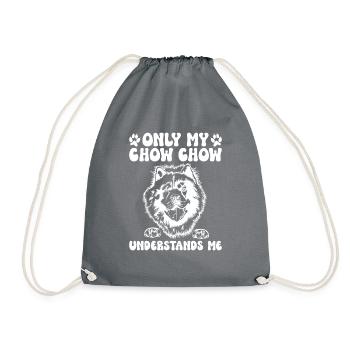 Cadeaux Chow Chow - Sac de sport léger - gris - Devant