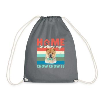 Cadeaux Chow Chow - Sac de sport léger - gris - Devant