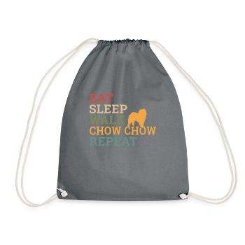 Cadeaux Chow Chow - Sac de sport léger - gris - Devant