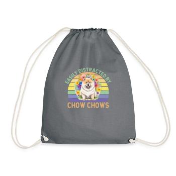 Cadeaux Chow Chow - Sac de sport léger - gris - Devant