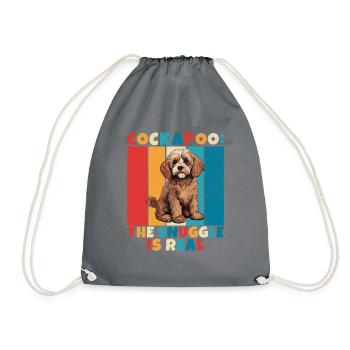 Cockapoo Gifts - Turnbeutel - Grau - Vorne