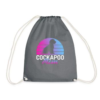 Cockapoo Gifts - Turnbeutel - Grau - Vorne
