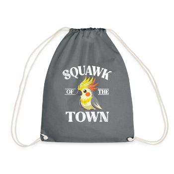 Cockatiel Gifts - Turnbeutel - Grau - Vorne