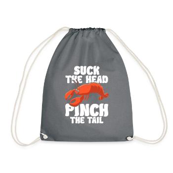 Crawfish Gifts - Turnbeutel - Grau - Vorne