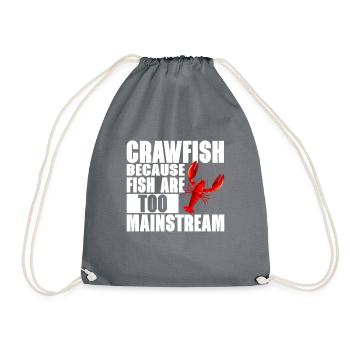Crawfish Gifts - Turnbeutel - Grau - Vorne