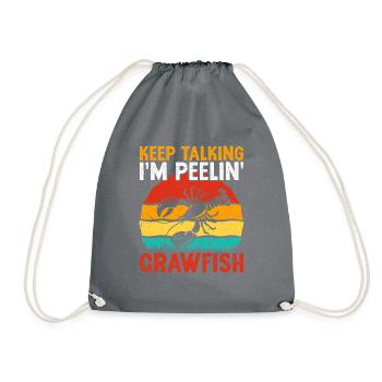 Crawfish Gifts - Turnbeutel - Grau - Vorne