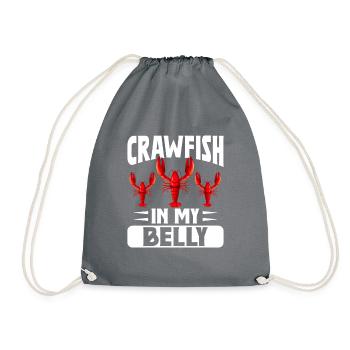 Crawfish Gifts - Turnbeutel - Grau - Vorne