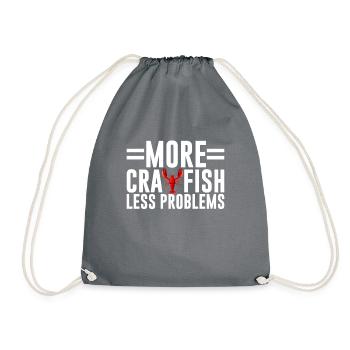 Crawfish Gifts - Turnbeutel - Grau - Vorne