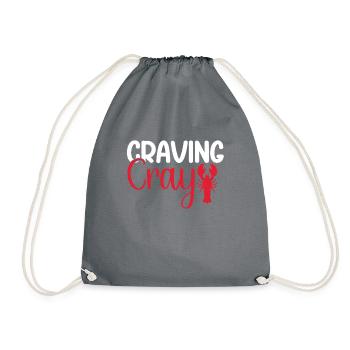 Crawfish Gifts - Turnbeutel - Grau - Vorne