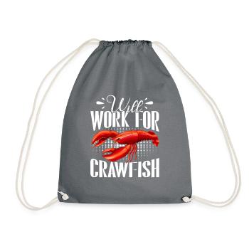 Crawfish Gifts - Turnbeutel - Grau - Vorne