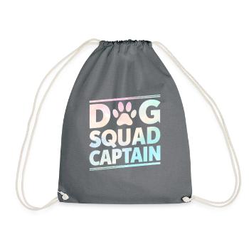 Dog Dad Gifts for Men - Turnbeutel - Grau - Vorne