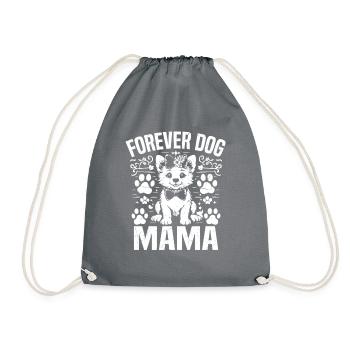 Dog Mom Gifts for Women - Turnbeutel - Grau - Vorne