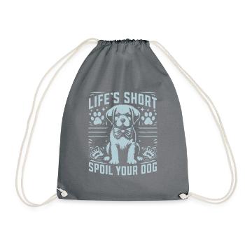 Dog Mom Gifts for Women - Turnbeutel - Grau - Vorne