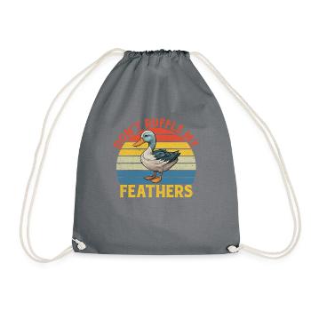 Cadeaux de canard pour les amateurs de canard - Sac de sport léger - gris - Devant
