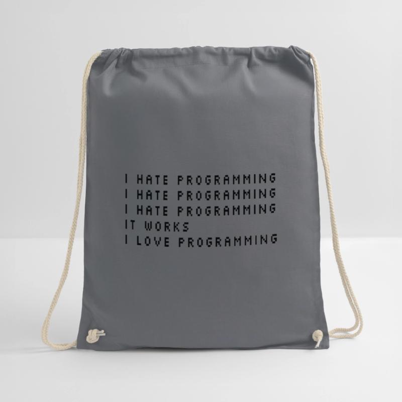 I Hate Programming Coder Programmer Software Devel Turnbeutel
